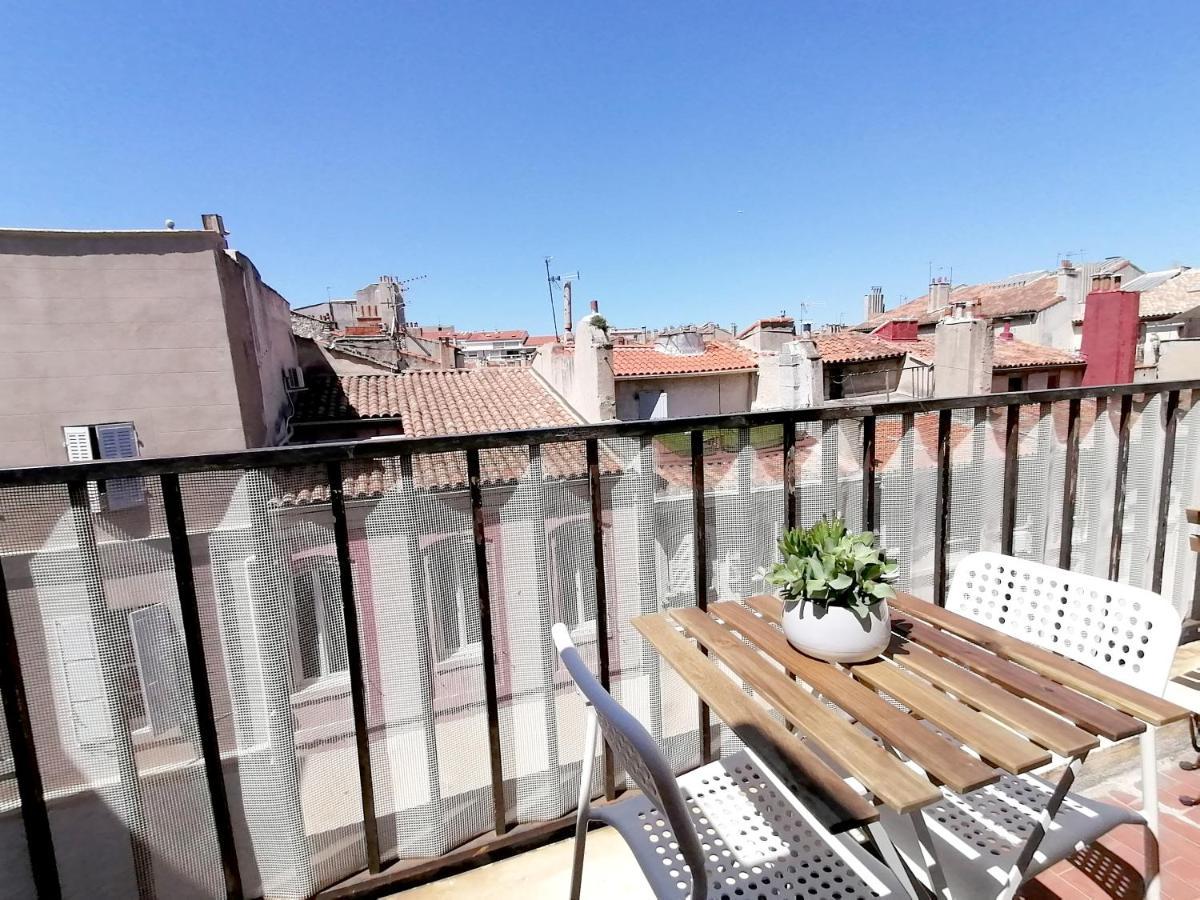 Studio Vieux-Port Avec Terrasse Marsylia Zewnętrze zdjęcie